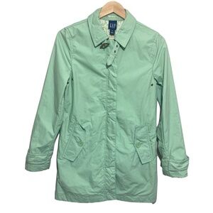 GAP Vintage Y2K-Era Women's Lightweight Jacket Windbreaker in Green Size XS